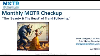 Monthly MOTR Checkup: "The 'Beauty & the Beast' of Trend Following."