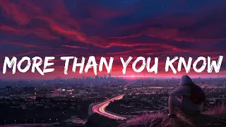 Axwell / Ingrosso More Than You Know Lyrics (Mix) Robin Schulz Sugar (feat. Francesco Yates)...