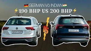 DRAG RACE: XUV700 VS TIGUAN🔥एक तरफ़ा जीत🏆