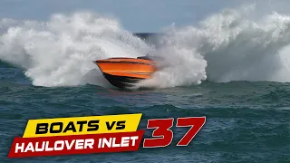 BOAT WITH 3200HP DESTROYS HAULOVER INLET!! | Boats vs Haulover Inlet