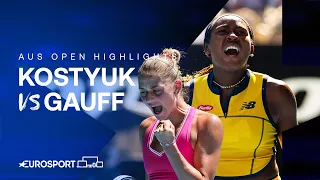 Marta Kostyuk v Coco Gauff | Quarter-Final | Extended Australian Open 2024 Highlights 🇦🇺