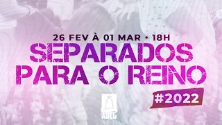 TEASER - CONGRESSO SEPARADOS PARA O REINO - UJADCG - DIA 4