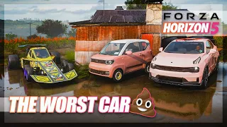 Forza Horizon 5 - WORST Car Challenge!