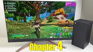 Fortnite Chapter 4 on Xbox Series X looking Insane! Updated graphics unreal 5.1