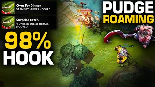 🔥 Roaming Pudge's 98% Hook Accuracy Makes Him A Formidable Opponent | Pudge Official