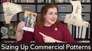 Sizing Up Commercial Patterns to Plus Sizes, Using Simplicity 8941