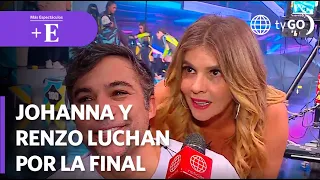 Renzo Schuller y Johanna San Miguel hablan de sus equipos cerca a la final | Más Espectáculos (HOY)