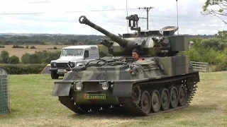 FV101 CVRT Diesel Scorpion 90 on the move - Sounds Lovely !