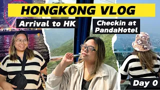 Hongkong Day 0 | Arrival | Panda hotel | Breakfast | Sab Santos