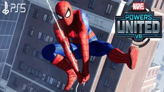 Marvel Powers United VR Classic Suit mod - Marvel's Spider-Man Remaster gameplay