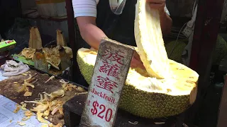 Jackfruit - The largest fruit in the world  - Hong Kong Food