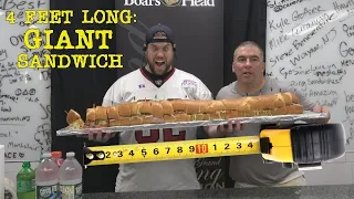 I Was Hungry...So I Went Out & Got A GIANT Sandwich | L.A. BEAST (feat. "The Deli Guy")