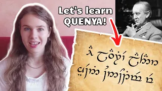 How to speak QUENYA! – Tolkien's Elvish Language from Lord of the Rings