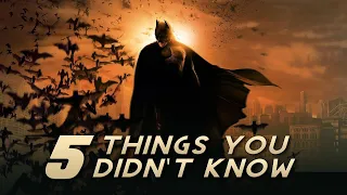 BATMAN • 5 Things You Didn't Know