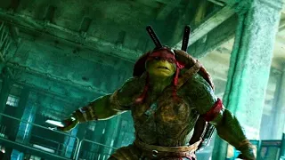 Raphael vs shredder fight scene Hindi dubbed HD clip(6/12) Teenage Mutant Ninja Turtle movie video