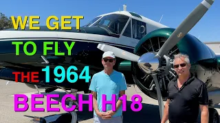 We Get To Fly the 1964 Beech H18