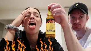 TRYING THE HOTTEST HOT SAUCE FROM HOT ONES