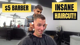 $5 FADE Haircut, Indian Massage AND Shave by Desi Barber | Riga 🇱🇻 1/2