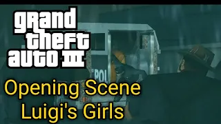 Intro and First Mission Luigi's Girls - Mission - GTA 3 (2001 Original)