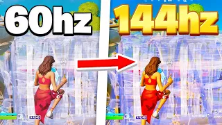 60hz VS. 144hz in Fortnite Season 7 - Is it worth switching?