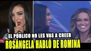 ROSANGELA ESPINOZA OPINA SOBRE EL INGRESO DE ROMINA LOZANO A ESTO ES GUERRA