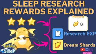 How Candies, Research EXP, Dream Shards are Calculated in Sleep Research Rewards