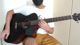 Alors on Dance, Stromae, on one guitar (arranged by Marcin Patrzalek)