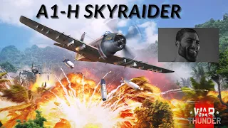 A-1H Skyraider |War Thunder| How to build a custom load-out for your Plane