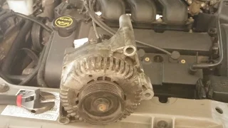 Ford taurus alternator removal