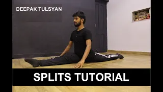 SPLITS Tutorial | Stretching, Flexibility Workout | Deepak Tulsyan | 8 Minutes