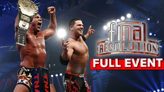 Final Resolution 2008 | FULL PPV | Kurt Angle vs Christian Cage  Gail Kim vs Awesome Kong