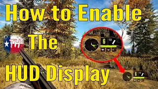 🦌 How to Enable the HUD Display | TheHunter Call of the Wild 🐆