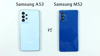 Samsung A53 5G vs Samsung M52 5G | Speed Test