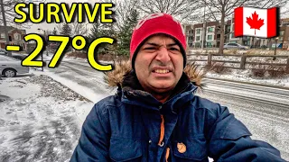 Surviving -27° Celsius in CANADA, Frozen Car Door and a Surprising Makeover
