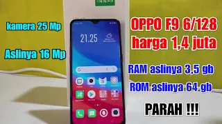 CEK KEASLIAN OPPO F9 6/128 YANG BEREDAR DI TOKO ONLINE. AWAS !! OPPO F9 KW / REFURBISH