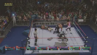 WWE 2K24 Dudley Boyz vs APA vs Hart Foundation vs Steiners FCA Elimination Tag