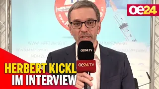 Alle Demos am Wochenende abgesagt: Herbert Kickl im Interview