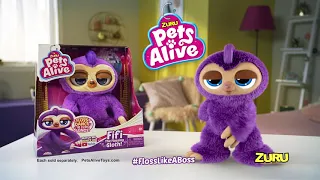 #Flosslikeaboss with Fifi the FLOSSING Sloth! New from ZURU Pets Alive!