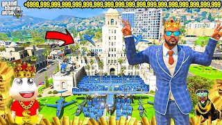 FRANKLIN TOUCH ANYTHING BECOME GOLD || EVERYTHING IS FREE IN GTA 5