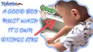 WASHING MY OWN DISHES | MAKARIOS