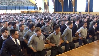 High School Boys Honor Retiring Teacher With Moving Haka