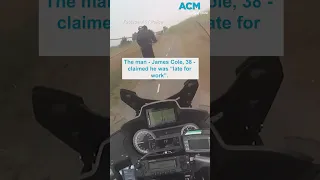 #shorts E-scooter driver clocks almost 100km/h leading police chase in Canberra