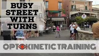 Advanced Vestibular Exercise: Busy Street With Head Rotations