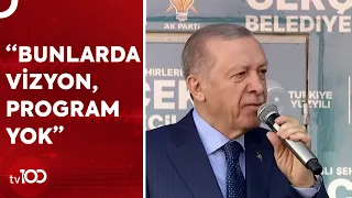 Cumhurbaşkanı Erdoğan Mersin'de Halka Seslendi | TV100 Haber