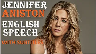 Jennifer Aniston Impeccable English Speech || Power of Women - English Speech with Subtitles ||