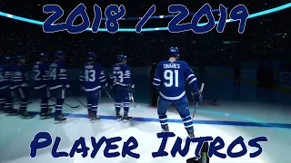 2018/19 - Toronto Maple Leafs Player Introductions