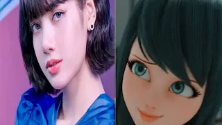 Mlb react to Marinette as Lisa (BLACKPINK)