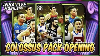 92 OVR COLOSSUS Открытие пакета игрока и открытие пакета Colossus BOB !! | NBA LIVE Mobile 21 S5