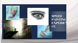 SPEED PAINTING EXPERIENCE DRAWINGS COMPILATION/ digital speedpaint/eye/girl/butterfly/magic forest