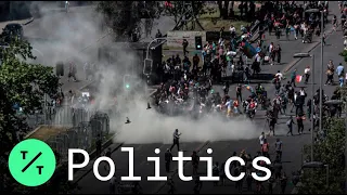 Police in Chile Fire Tear Gas, Water Cannon on Protesters